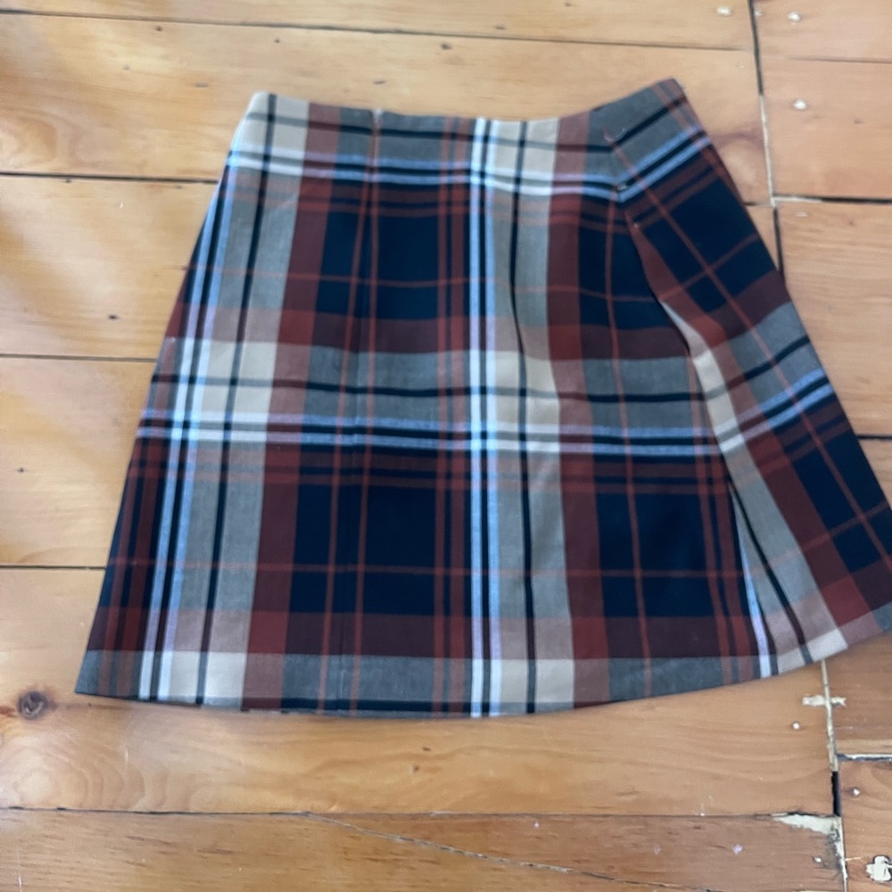 Aritzia plaid skirt